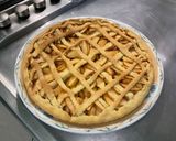 A picture of step 10 of Pink Gold Apple Tart with Maple Butter.