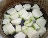 Foto langkah ke 3 dari resep Sup bening oyong.
