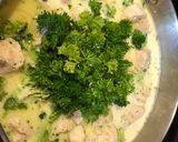 A picture of step 6 of Chicken Bacon Broccoli Alfredo Pasta.