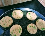 A picture of step 3 of Cheesy Aloo Tikki.