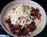 A picture of step 11 of Pichi Potta Chicken (Shredded Chicken Curry).