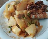 Foto del paso 6 de la receta: Lomo de Bacalao con patatas y guisantes