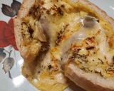 Foto del paso 9 de la receta: Volcán de pan con queso y algo más