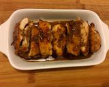Hình bước làm 6 của món Teriyaki Chicken (Gà chiên với sốt Teriyaki)