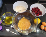 Foto del paso 1 de la receta: Tarta de almendras y cerezas