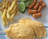 รูปขั้นตอนการทำที่ 4 ของ อาหารเช้า ไข่ออมเล็ต omelet