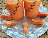 A picture of step 3 of Sweet Papaya Milk Shake.