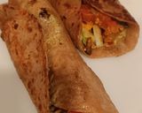 A picture of step 9 of Stuffed tortilla wraps with peanut butter and buttermilk.