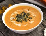 Thai sütőtökkrémleves recept fázis 5 fotója