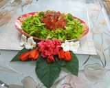 Sweet n sour Cauliflower roast with Pasta in Spinach sauce রেসিপির ধাপ 5 ছবি
