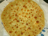 Chapati with lemon zest