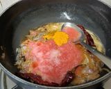 A picture of step 5 of Moong Makhani.
