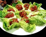 รูปขั้นตอนการทำที่ 5 ของ มีทบอล/พอร์คบอลในถ้วยผักกาดโรเมน STICKY MEATBALL (PORKBALLS) ROMAINE LETTUCE WRAPS