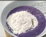 Foto langkah ke 3 dari resep Dadar Gulung Ubi Ungu Tanpa Pewarna Makanan.