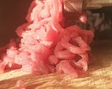 A picture of step 2 of Lean mince /meat balls.