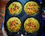 A picture of step 4 of Moong Sprouts uttapam.