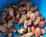 A picture of step 1 of Panjiri ke ladoo.