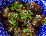 A picture of step 2 of Leftover rice manchurian.