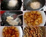 A picture of step 2 of Farali katori Chaat.