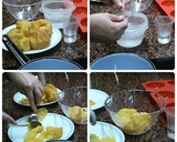 Foto del paso 1 de la receta: Manzana asada sobre natillas