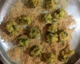 A picture of step 3 of Kurkure potato cheese bolls in desi style.