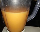 A picture of step 1 of Mango chocolate shake with bhujiya sev.