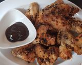 A picture of step 2 of My Hot BBQ Chicken Wings.🙄.