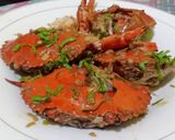 Foto langkah ke 6 dari resep Kepiting Goreng Mentega.