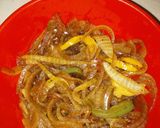 Foto del paso 3 de la receta: Fideos coditos con salsa de camarones y mejillones pelados