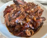A picture of step 5 of Sprite Adobong Pusit.