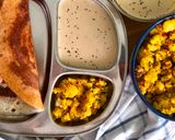 A picture of step 4 of Masala Dosa.