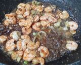 Foto langkah ke 4 dari resep Udang teriyaki.