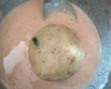 A picture of step 3 of Biscuit Bonda.