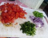 A picture of step 1 of Matumbo wetfry.