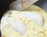 Une image de l'étape 2 de Curry de cabillaud petits pois carottes.