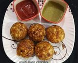 A picture of step 3 of Sabudana Balls.