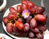 Hình bước làm 4 của món Cơm nhà với các món từ nho tím