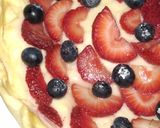 Foto del paso 5 de la receta: Tarta de frutas y crema pastelera sin azúcar