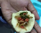 Foto langkah ke 7 dari resep Roti goreng isi sayur.