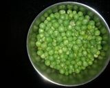 A picture of step 1 of Peas cabab.