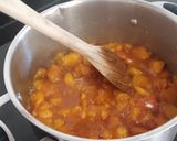 Foto del paso 2 de la receta: Mermelada de melocotón y nectarina con toque de lima y jengibre