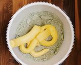 Foto langkah ke 2 dari resep Japanese Matcha Muesli Cookies.
