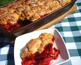 Szilvás cobbler recept fázis 6 fotója