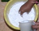 Foto langkah ke 3 dari resep Kue Ku isi Kacang Hijau.