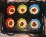 Foto del paso 3 de la receta: Muffins de avena, ricota y dulce de leche