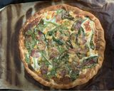 Pizzo-zapiekanka z ciasta francuskiego krok przepisu 2 zdjęcie