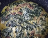 Foto del paso 5 de la receta: Tortilla de espinacas y champiñón