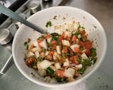 Une image de l'étape 10 de Tomates roses à la provençale.