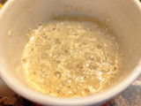 Pancito de avena en taza, en microondas