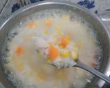Foto langkah ke 1 dari resep Bubur Nasi Sayur Ayam.